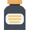 mason jar icon yellow
